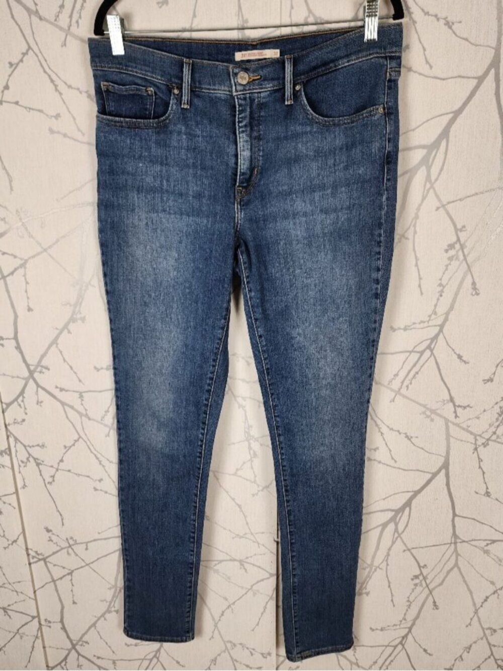 Levi's Medium Wash Stretch Denim 311 Shaping Skinny Jeans